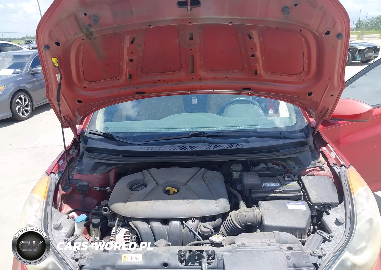 2013 Hyundai Elantra Gls VIN:KMHDH4AE3DU498636 - 10