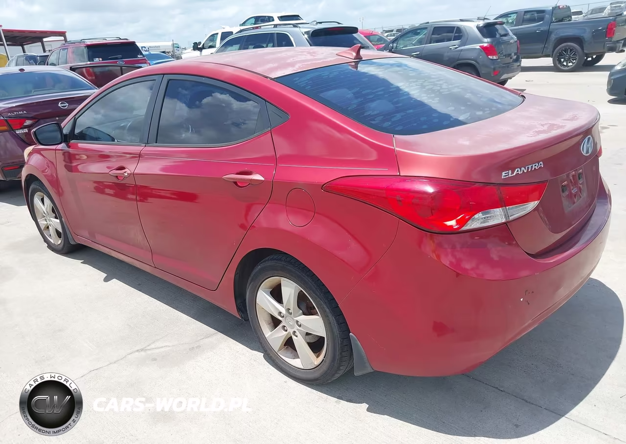 2013 Hyundai Elantra Gls VIN:KMHDH4AE3DU498636 - 3