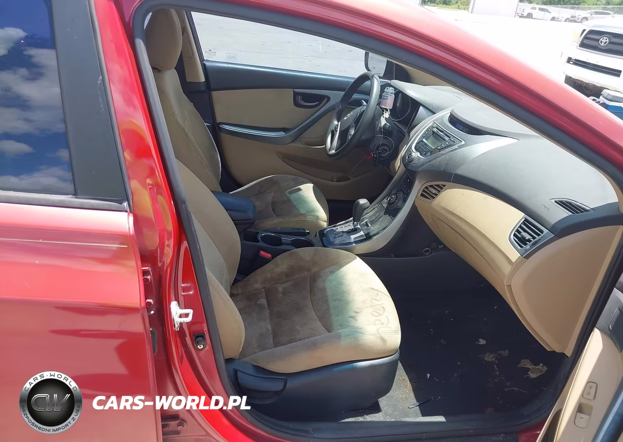 2013 Hyundai Elantra Gls VIN:KMHDH4AE3DU498636 - 5