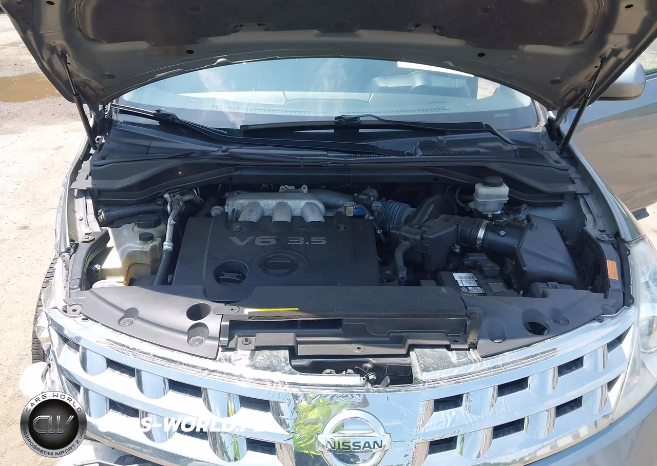 2005 Nissan Murano Sl VIN:JN8AZ08W45W410246 - 10