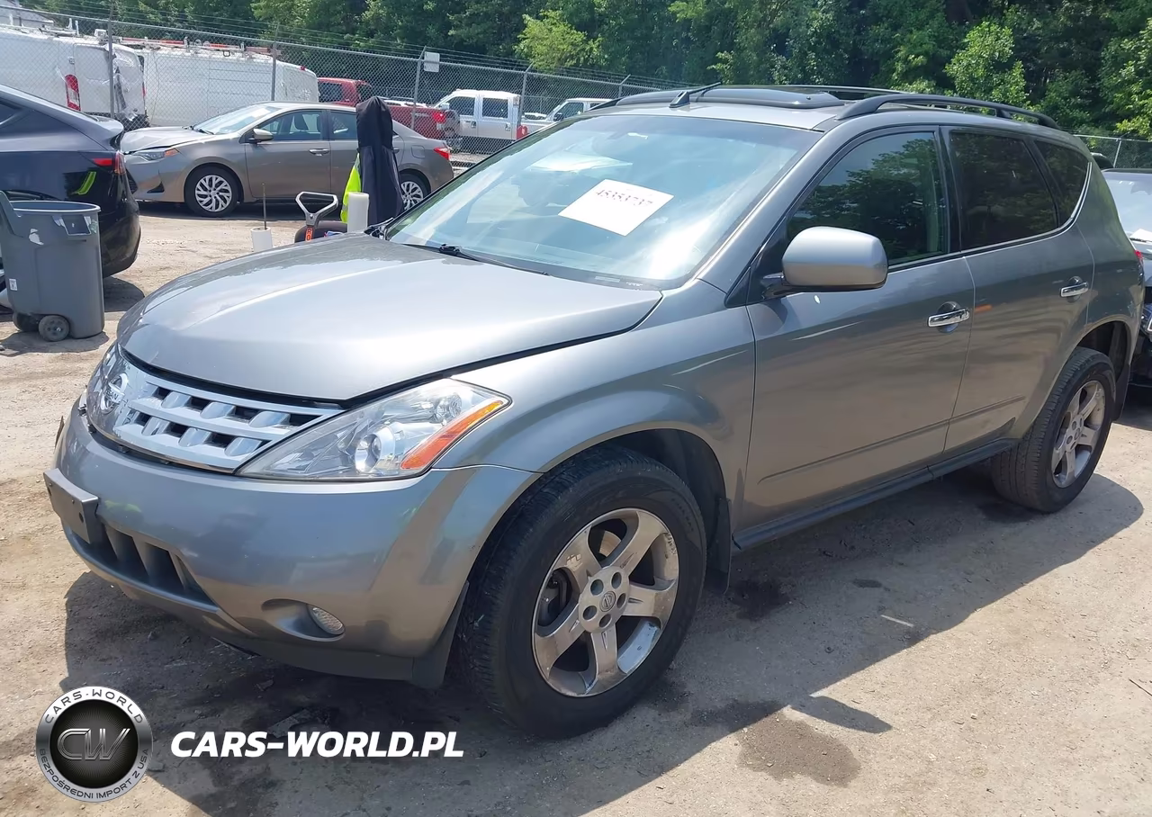 2005 Nissan Murano Sl VIN:JN8AZ08W45W410246 - 2