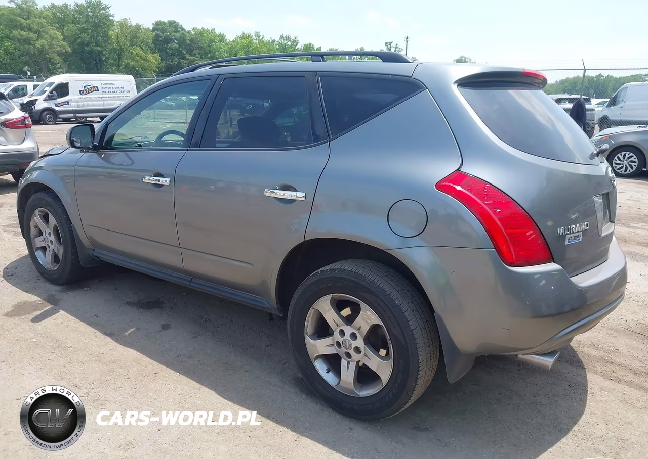 2005 Nissan Murano Sl VIN:JN8AZ08W45W410246 - 3