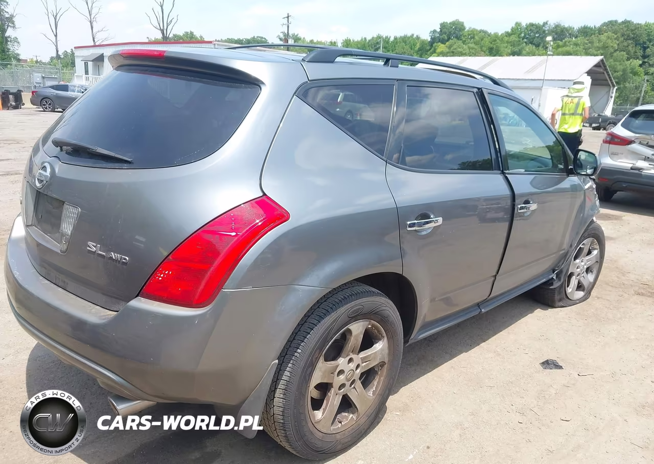 2005 Nissan Murano Sl VIN:JN8AZ08W45W410246 - 4