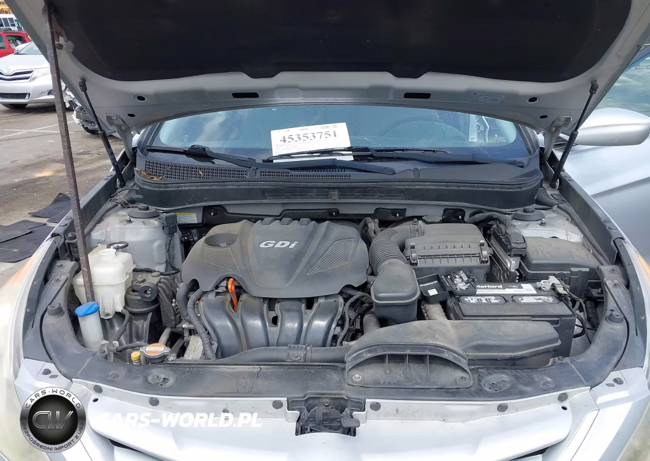 2012 Hyundai Sonata Gls VIN:5NPEB4AC8CH359734 - 10