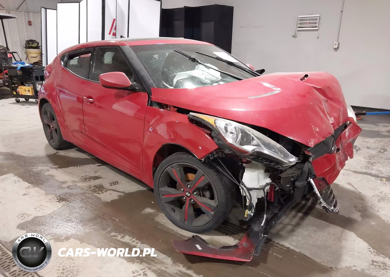 2014 Hyundai Veloster Base W-Red