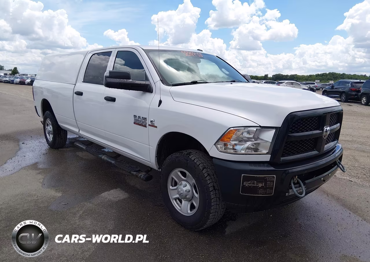 2017 Ram 3500 Tradesman 4X4 8' Box