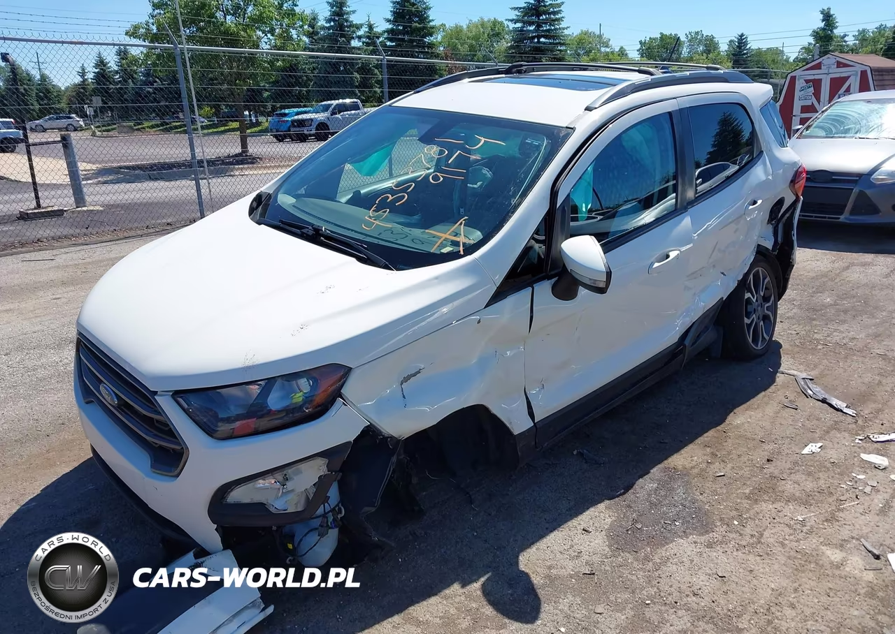 2018 Ford Ecosport Ses VIN:MAJ6P1CL9JC219174 - 2