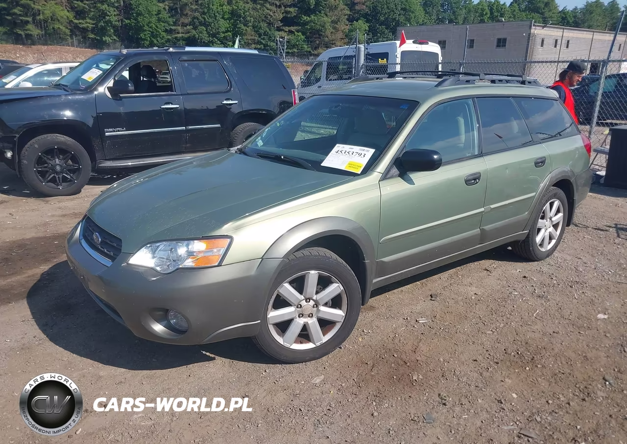 2007 Subaru Outback 2.5I VIN:4S4BP61C377325626 - 2