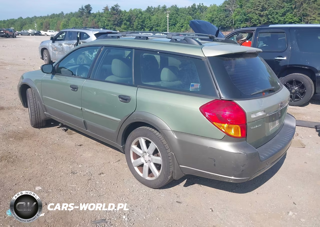 2007 Subaru Outback 2.5I VIN:4S4BP61C377325626 - 3