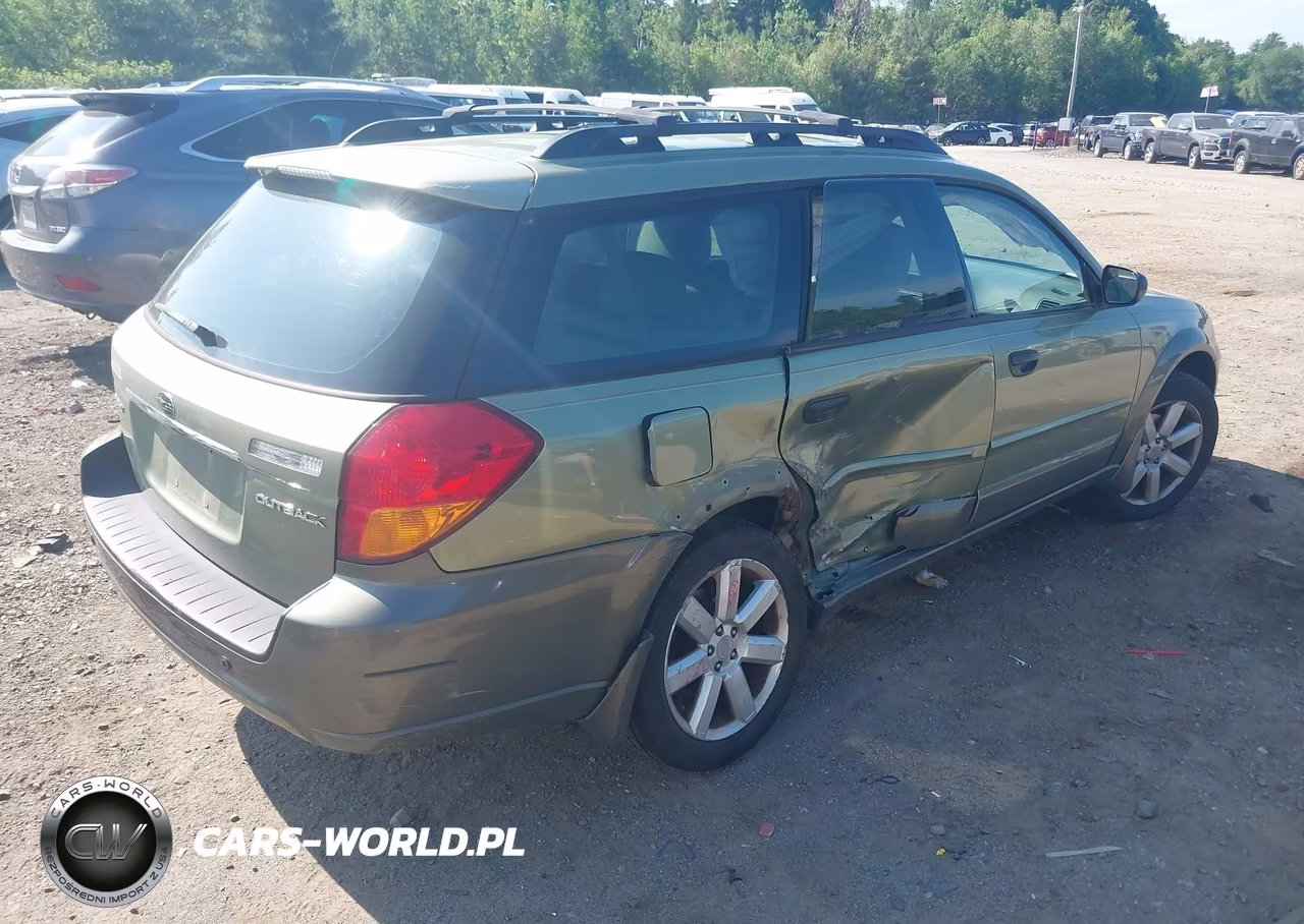 2007 Subaru Outback 2.5I VIN:4S4BP61C377325626 - 4