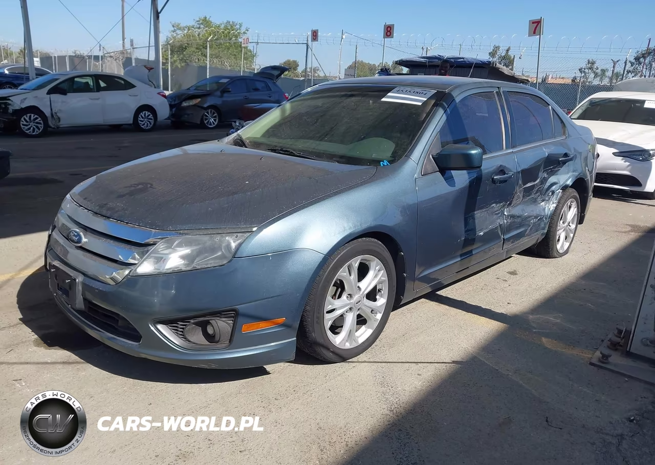 2012 Ford Fusion Se VIN:3FAHP0HA9CR188457 - 2