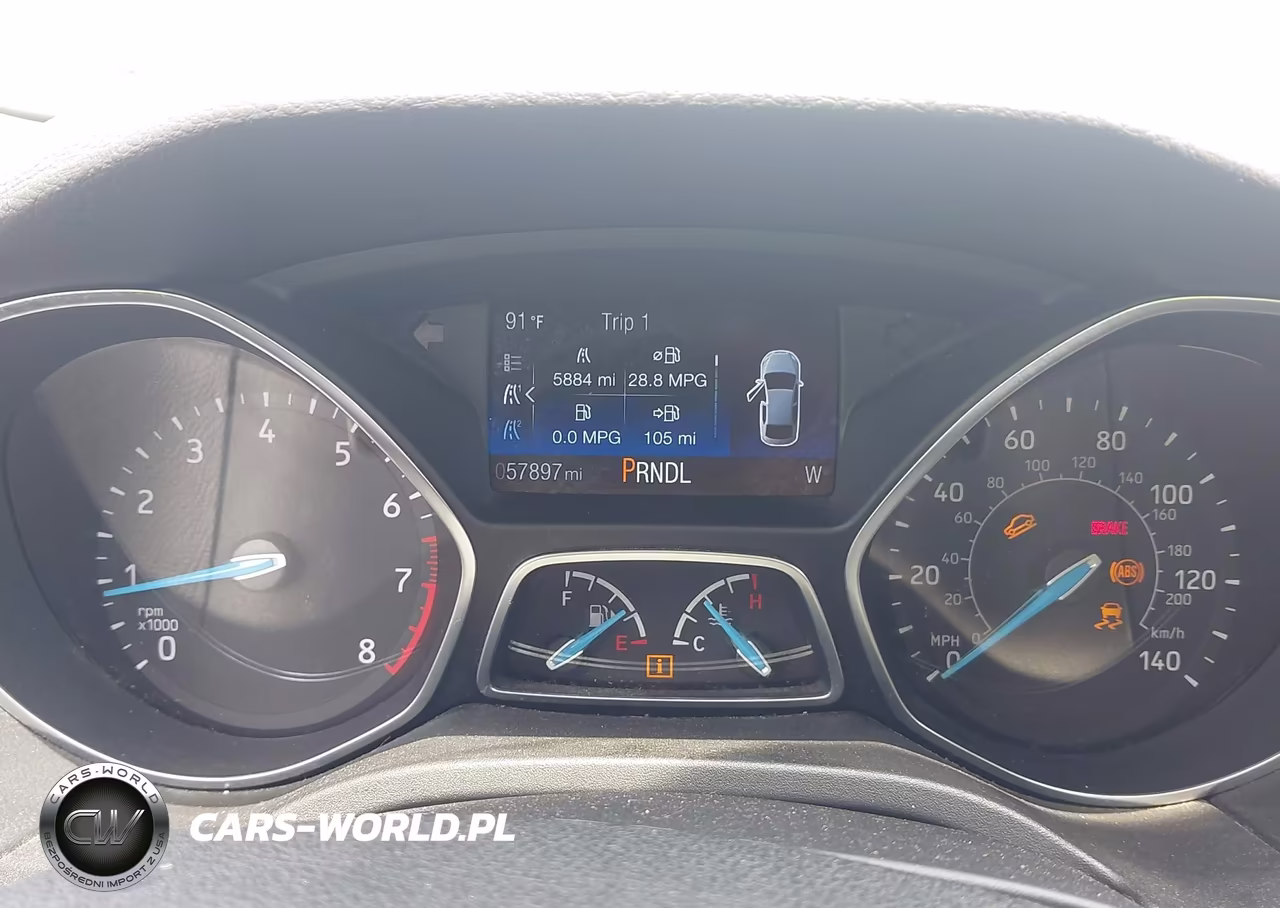 2017 Ford Focus Se VIN:1FADP3K28HL340624 - 7