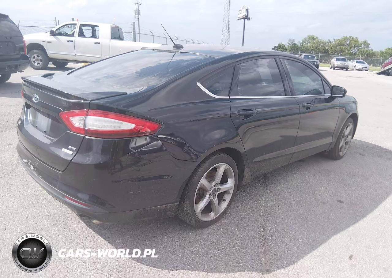 2014 Ford Fusion Se VIN:1FA6P0HD9E5381053 - 4