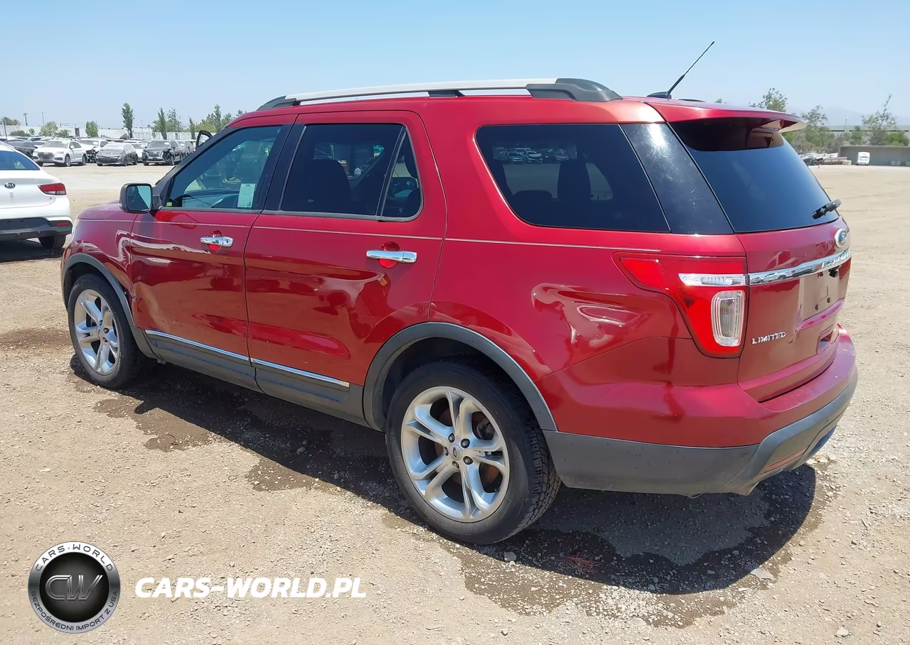 2013 Ford Explorer Limited VIN:1FM5K7F82DGC07620 - 3