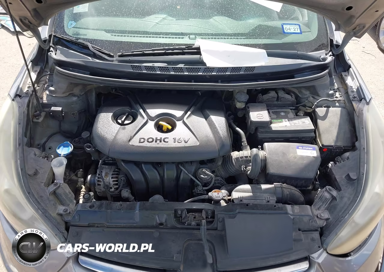 2014 Hyundai Elantra Limited VIN:KMHDH4AE3EU155312 - 10