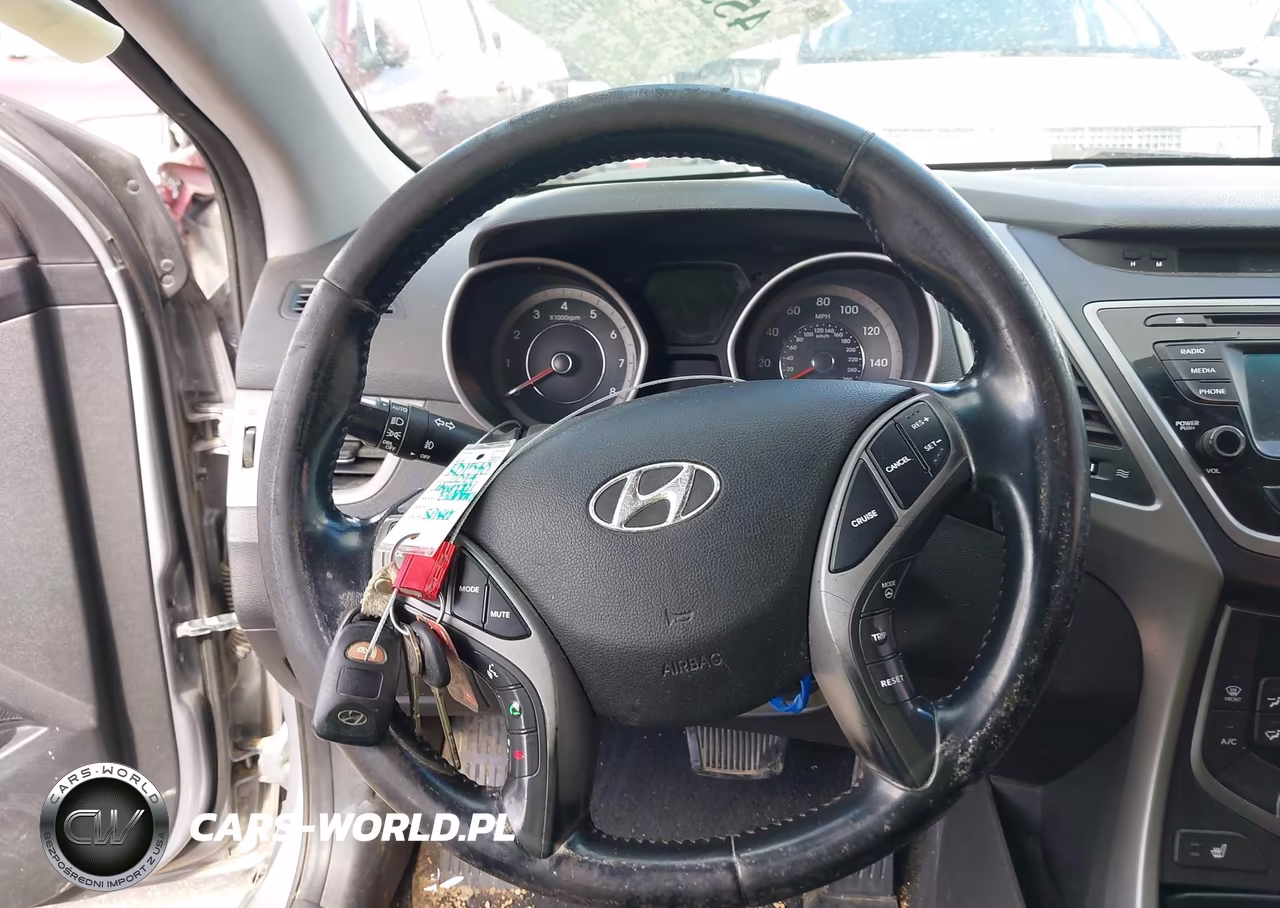 2014 Hyundai Elantra Limited VIN:KMHDH4AE3EU155312 - 11