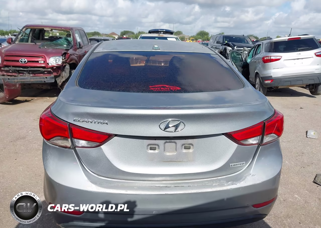 2014 Hyundai Elantra Limited VIN:KMHDH4AE3EU155312 - 16