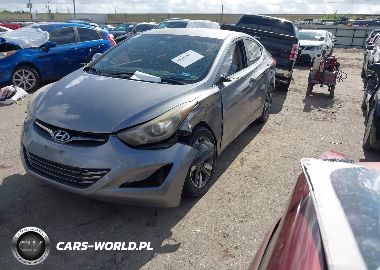 2014 Hyundai Elantra Limited VIN:KMHDH4AE3EU155312 - 2