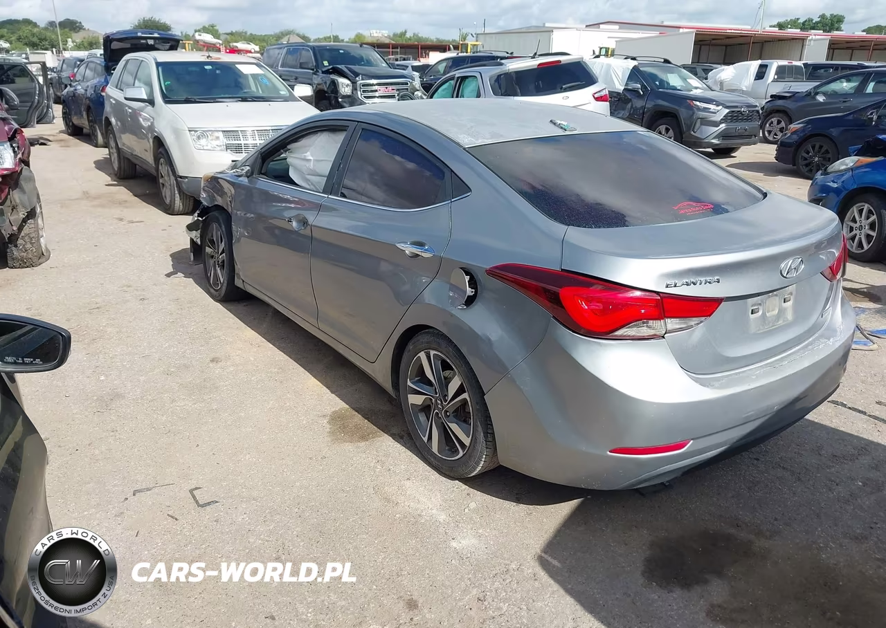 2014 Hyundai Elantra Limited VIN:KMHDH4AE3EU155312 - 3