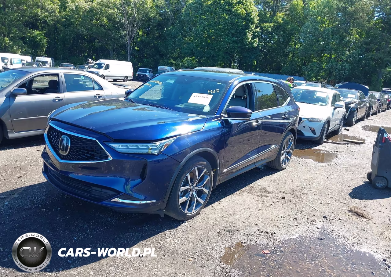2022 Acura Mdx Technology Package VIN:5J8YE1H43NL029419 - 2