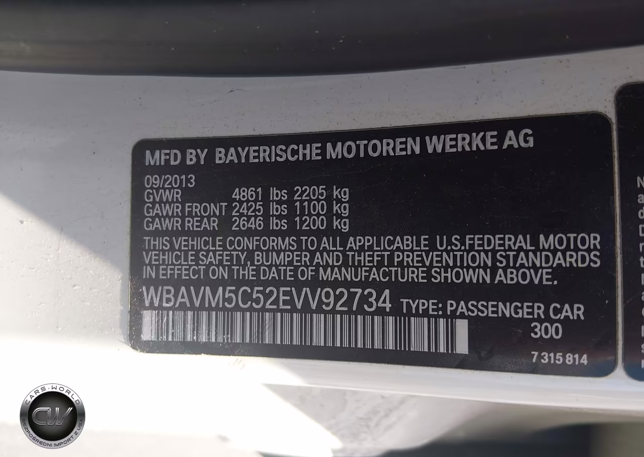 2014 BMW X1 xDrive35I VIN:WBAVM5C52EVV92734 - 9