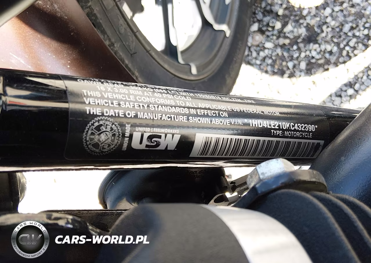 2019 Harley-Davidson Xl883 N VIN:1HD4LE210KC432390 - 10