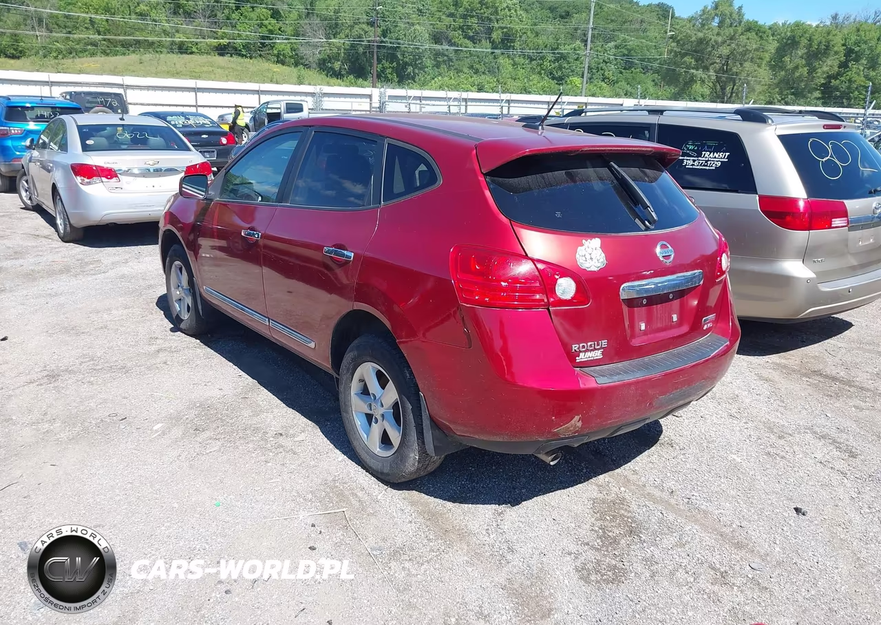 2013 Nissan Rogue S VIN:JN8AS5MV0DW615849 - 3