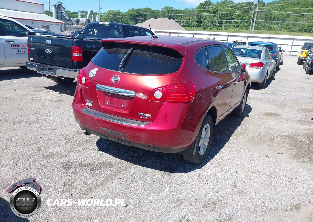 2013 Nissan Rogue S VIN:JN8AS5MV0DW615849 - 4