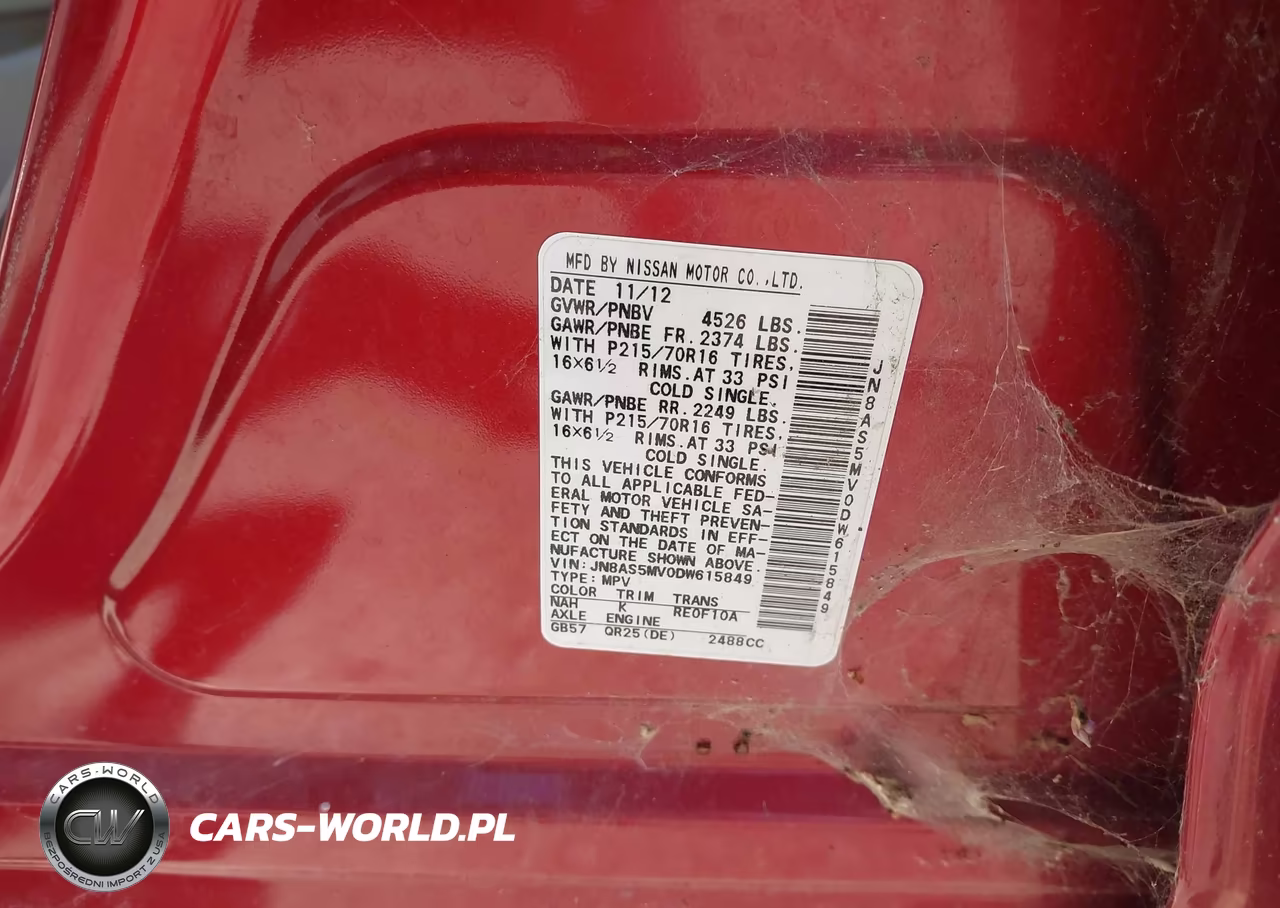 2013 Nissan Rogue S VIN:JN8AS5MV0DW615849 - 9