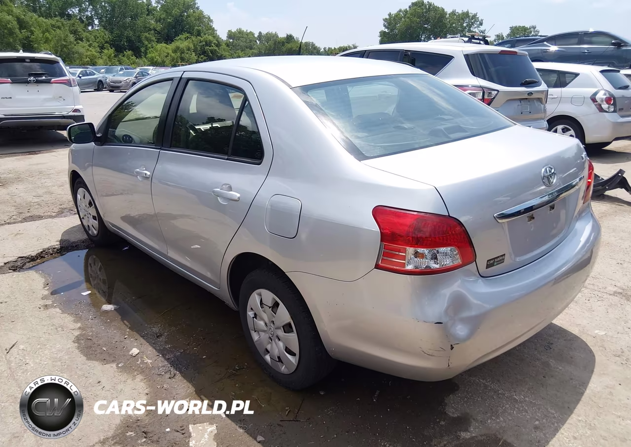 2012 Toyota Yaris VIN:JTDBT4K31CL037608 - 3