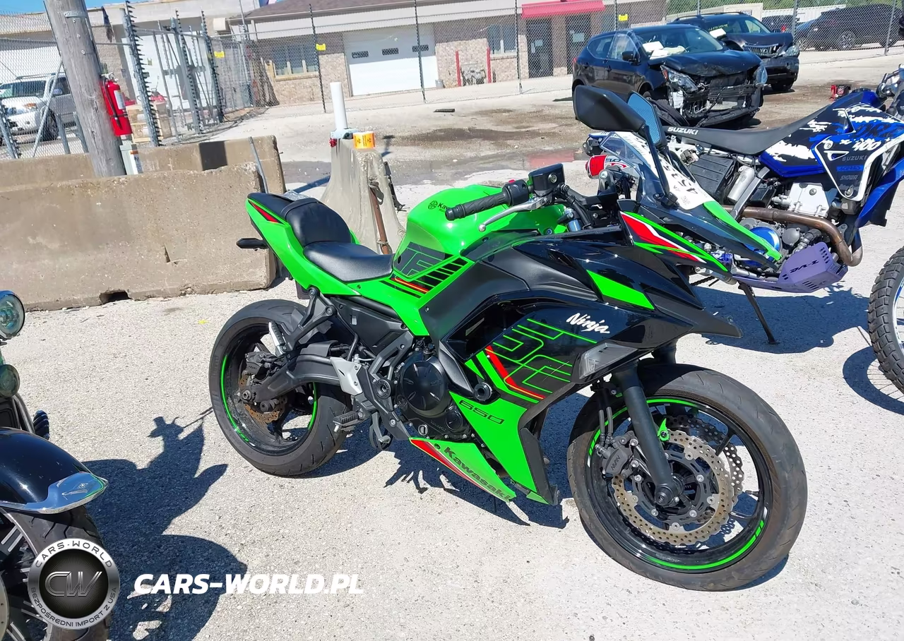2023 Kawasaki Ex650 P VIN:ML5EXEP12PDAA0297 - 8