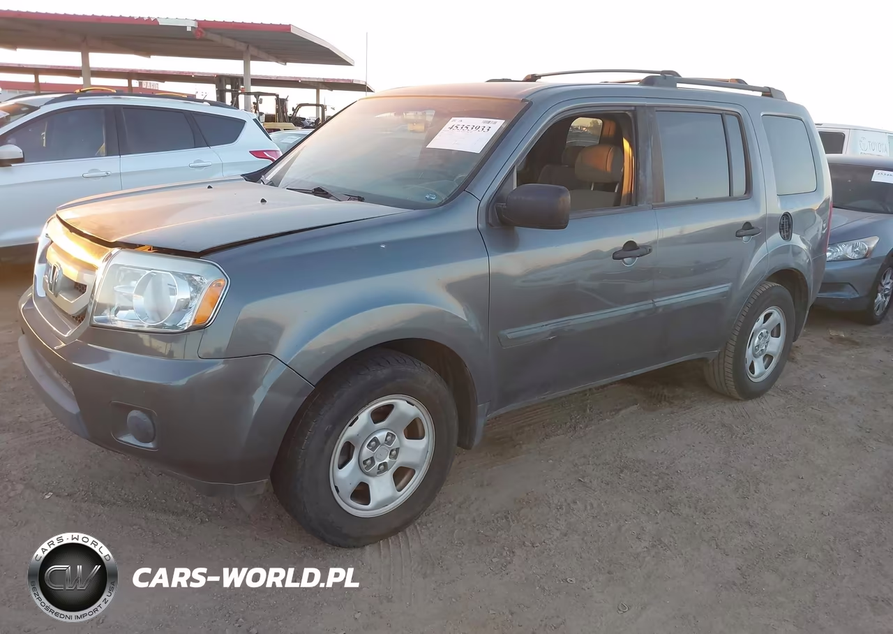 2011 Honda Pilot Lx VIN:5FNYF3H29BB030160 - 2
