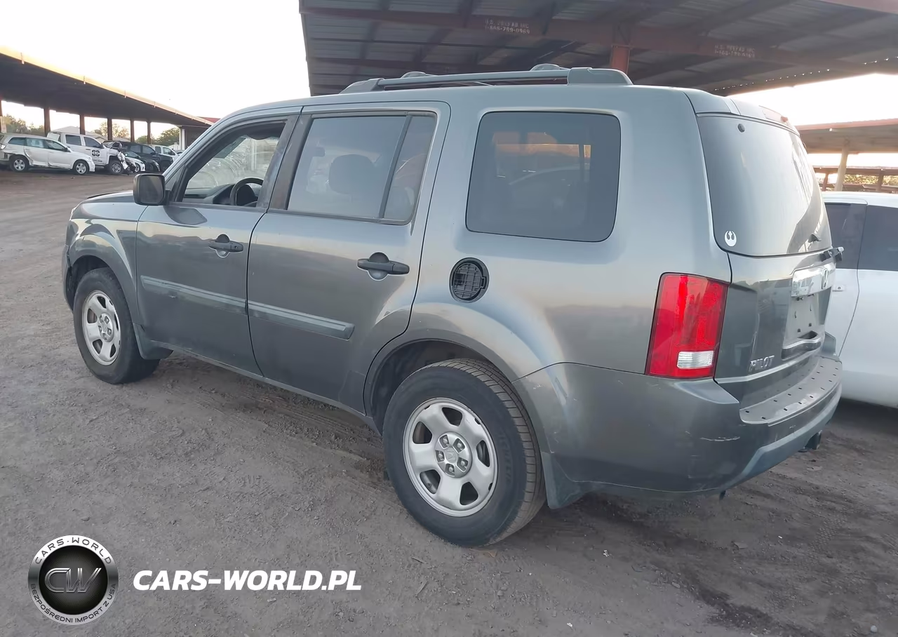 2011 Honda Pilot Lx VIN:5FNYF3H29BB030160 - 3