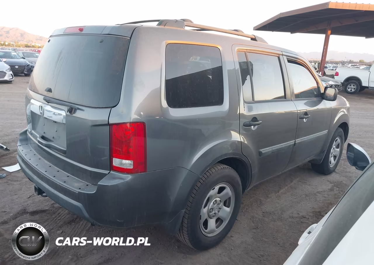 2011 Honda Pilot Lx VIN:5FNYF3H29BB030160 - 4