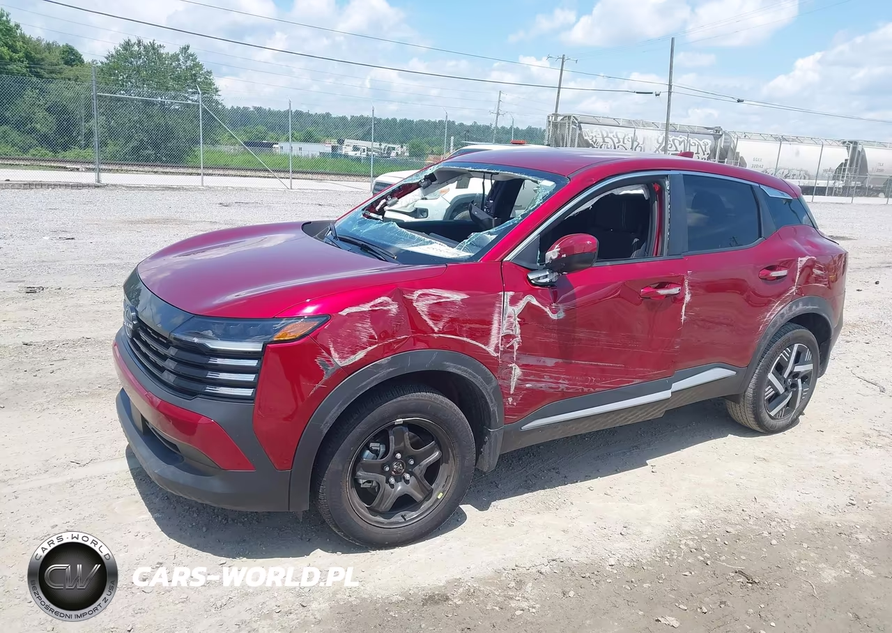 2025 Nissan Kicks Sv Fwd VIN:3N8AP6CA3SL347078 - 2