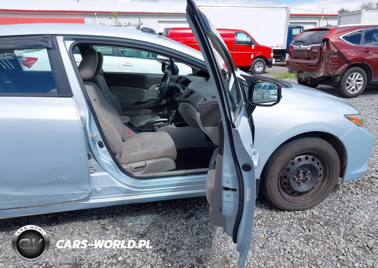 2012 Honda Civic Lx VIN:2HGFB2F54CH523025 - 5