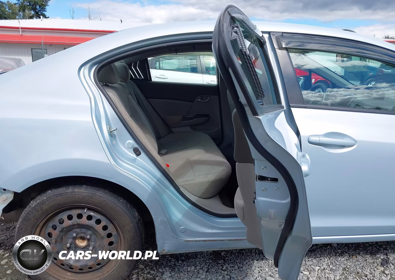 2012 Honda Civic Lx VIN:2HGFB2F54CH523025 - 8