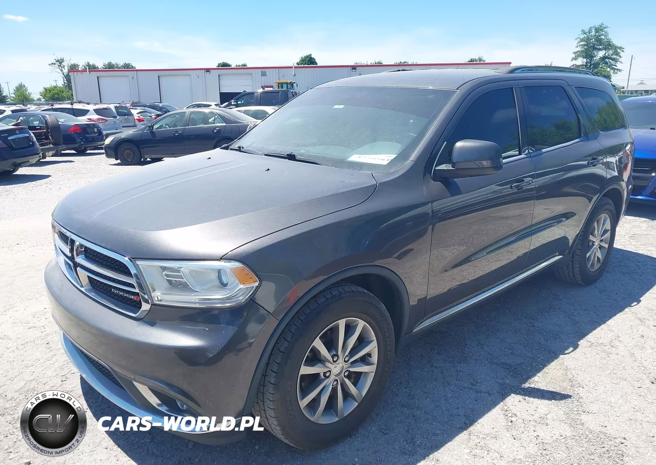 2017 Dodge Durango Sxt Rwd VIN:1C4RDHAG0HC923661 - 2