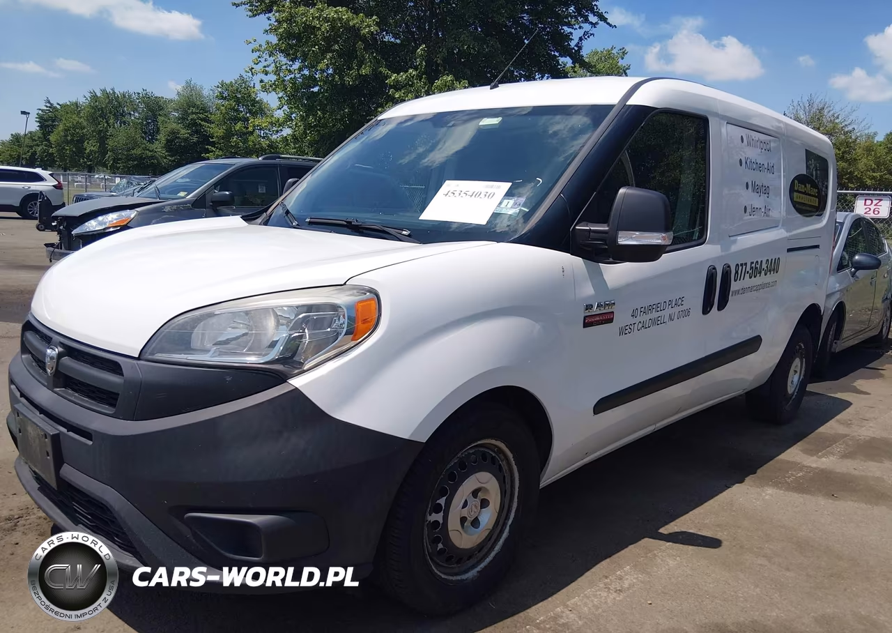 2017 Ram Promaster City Tradesman VIN:ZFBERFAB8H6E00143 - 2