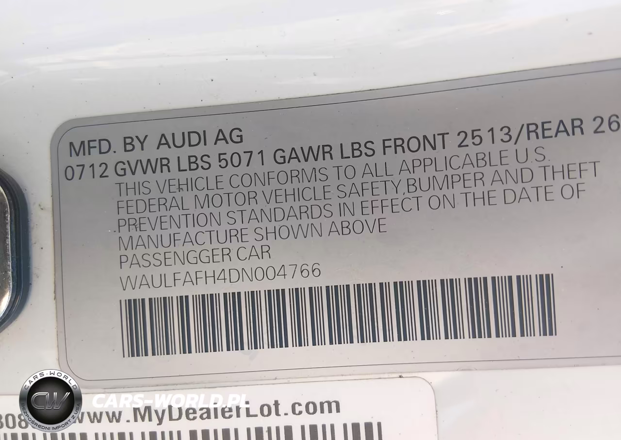 2013 Audi A5 2.0T Premium VIN:WAULFAFH4DN004766 - 9