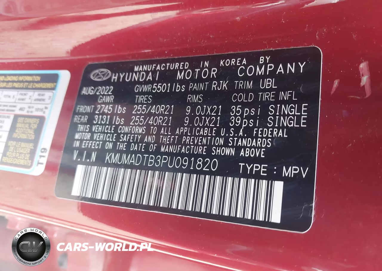 2023 Genesis Gv70 2.5T Awd VIN:KMUMADTB3PU091820 - 9