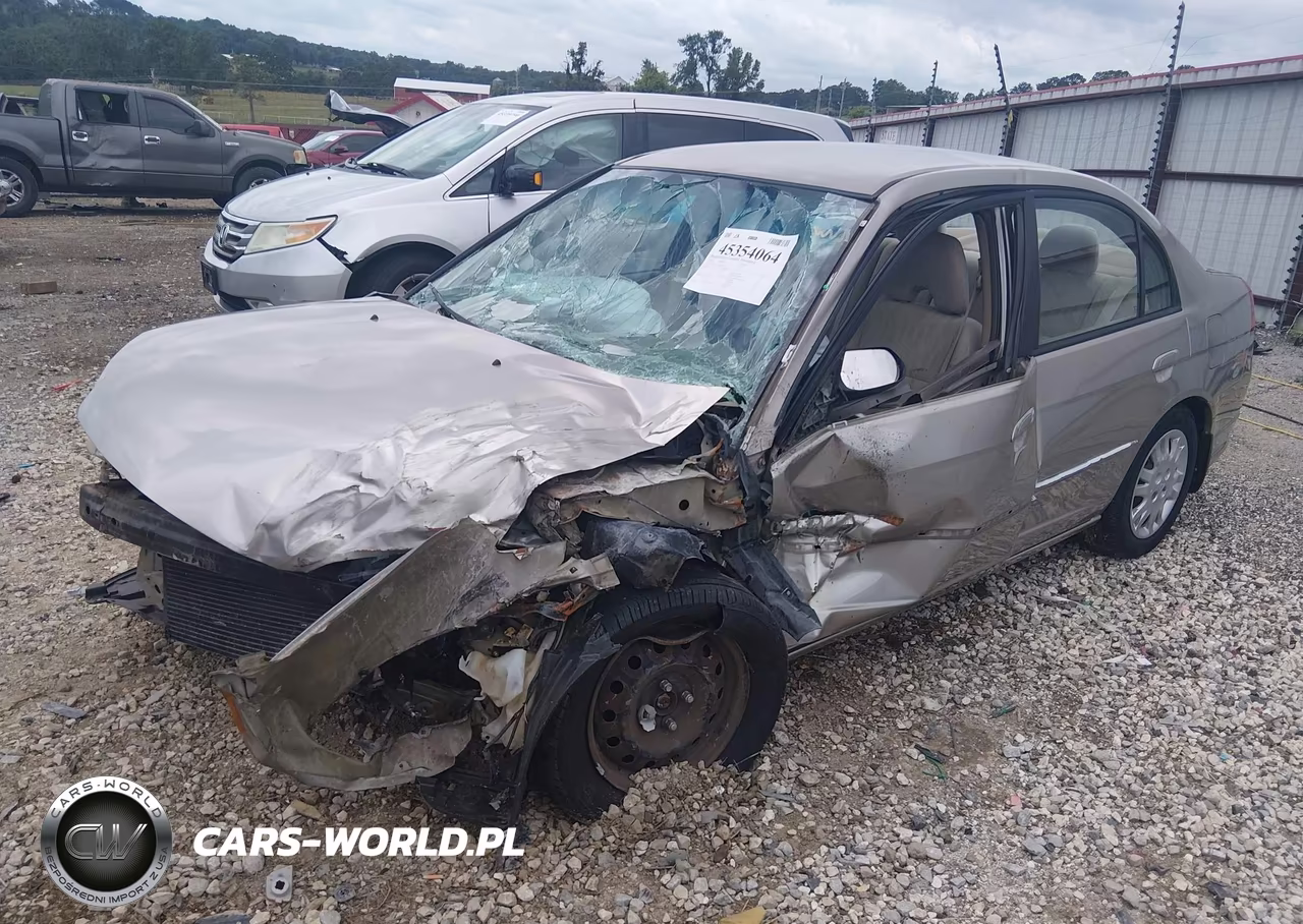 2004 Honda Civic Lx VIN:2HGES155X4H596876 - 2