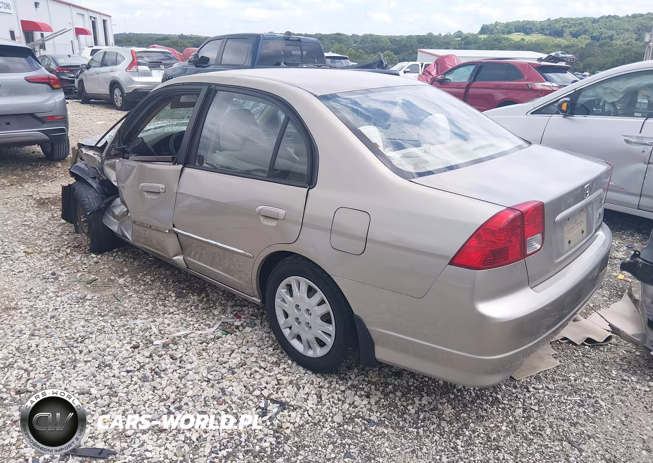 2004 Honda Civic Lx VIN:2HGES155X4H596876 - 3