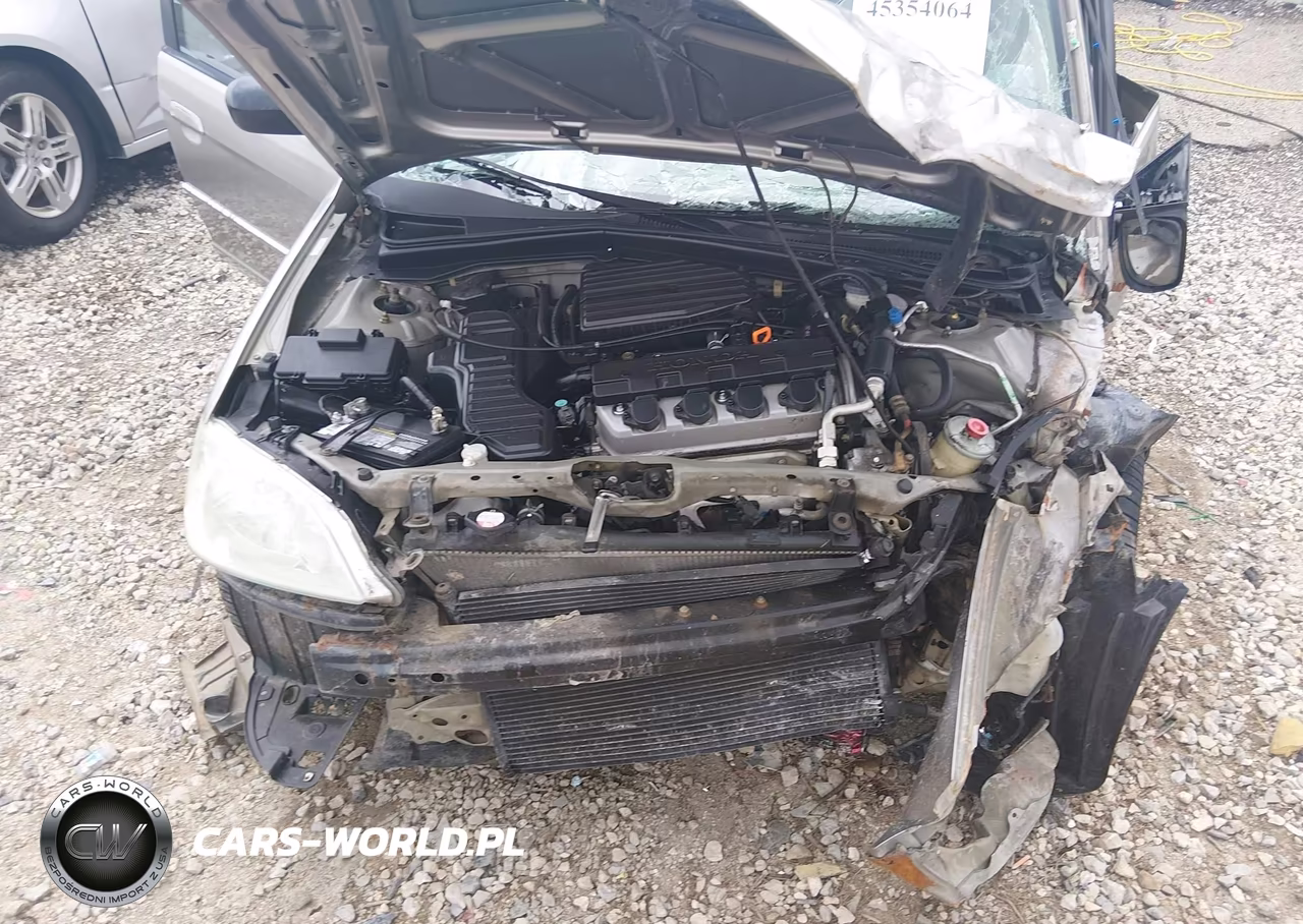2004 Honda Civic Lx VIN:2HGES155X4H596876 - 6