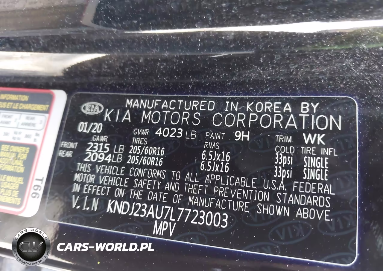 2020 Kia Soul Lx VIN:KNDJ23AU7L7723003 - 9