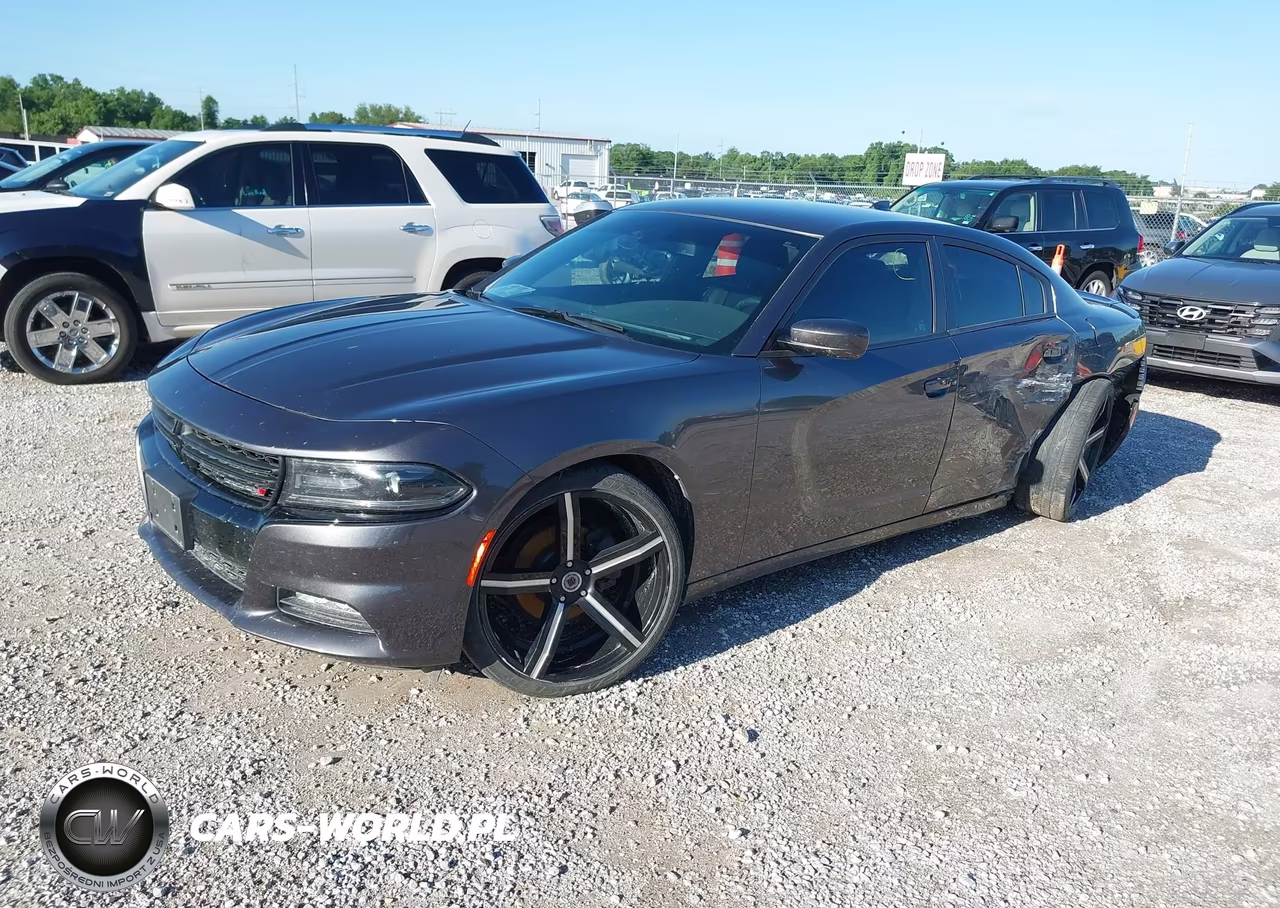 2017 Dodge Charger Sxt Rwd VIN:2C3CDXHG2HH515587 - 2