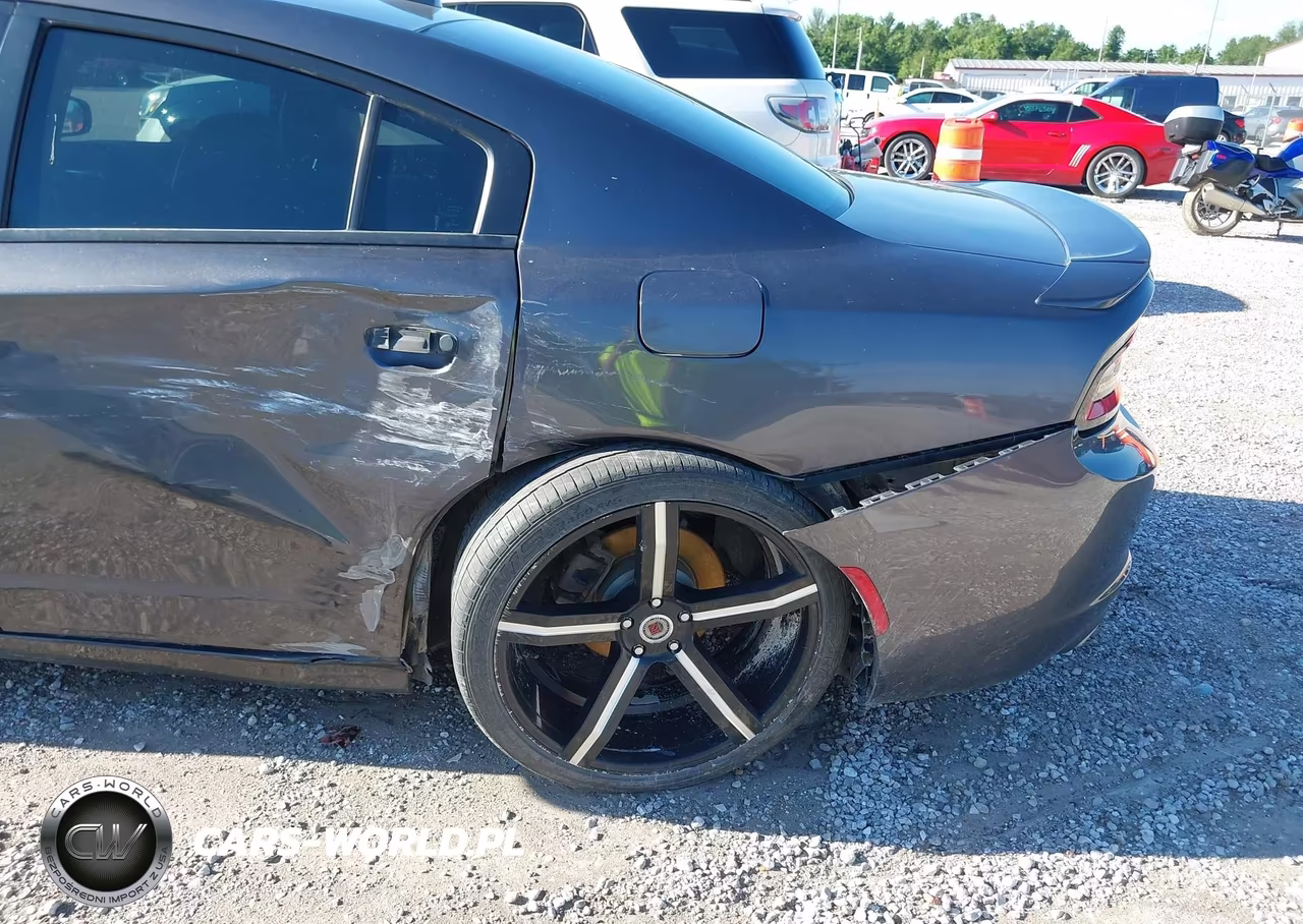 2017 Dodge Charger Sxt Rwd VIN:2C3CDXHG2HH515587 - 6