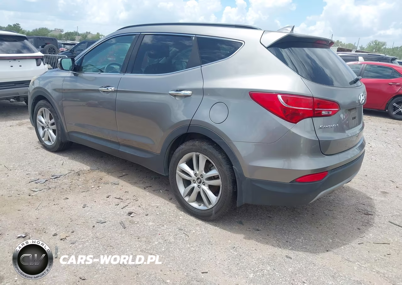 2014 Hyundai Santa Fe Sport 2.0L Turbo VIN:5XYZUDLA4EG204244 - 3