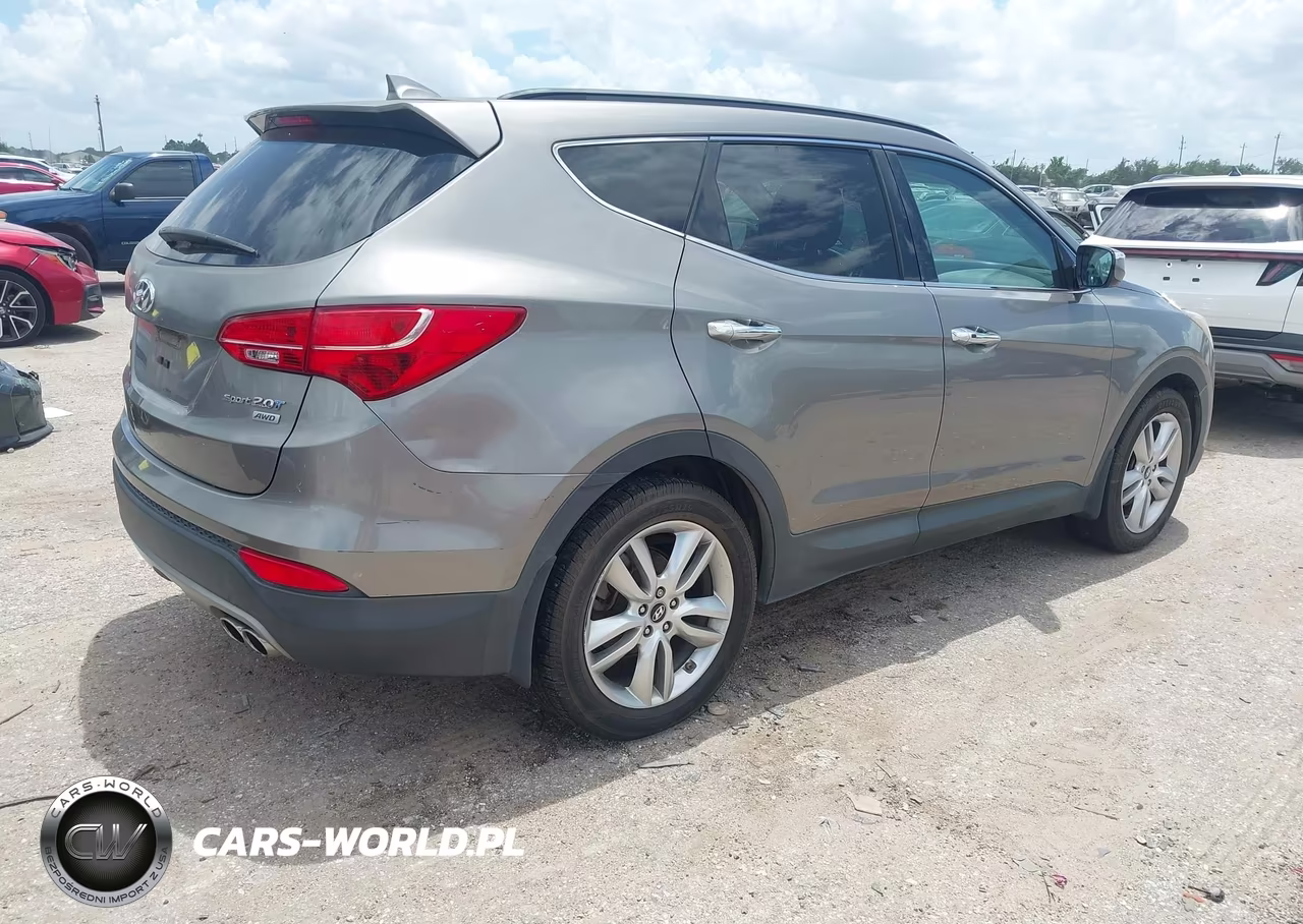 2014 Hyundai Santa Fe Sport 2.0L Turbo VIN:5XYZUDLA4EG204244 - 4