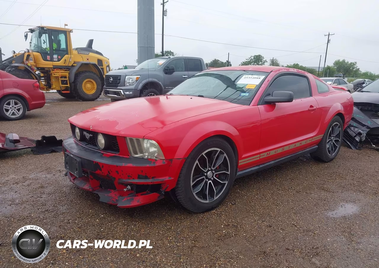 2005 Ford Mustang V6 Deluxe-V6 Premium VIN:1ZVFT80N355221434 - 2